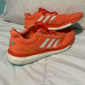 Orange Adidas Boosts